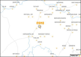 map of Romo