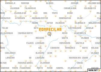 map of Rompecilha
