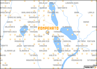 map of Rompe Hato