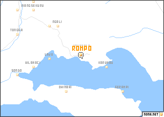 map of Rompo