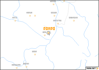 map of Rompo