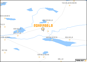 map of Romppaala