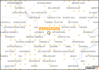 map of Romsgrund