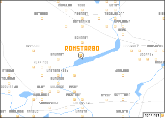 map of Romstarbo