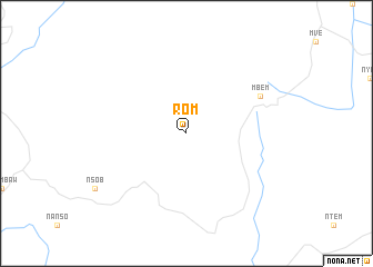 map of Rom