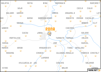 map of Rona