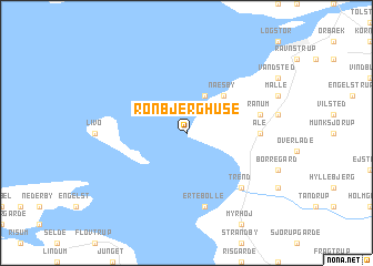 map of Rønbjerg Huse