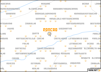 map of Roncão