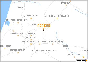 map of Roncão