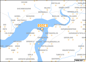 map of Roncò