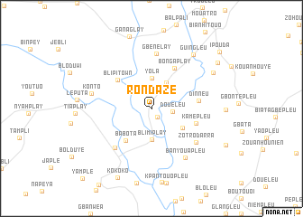 map of Rondaze