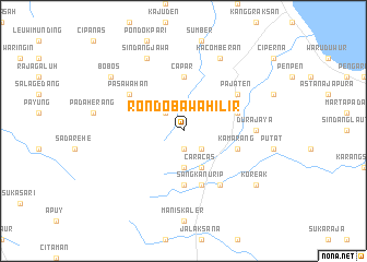 map of Rondobawa Hilir