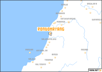map of Rondomayang