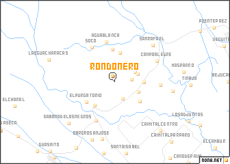 map of Rondonero