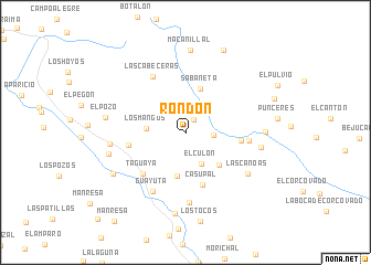 map of Rondón