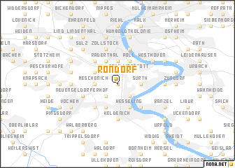 map of Rondorf