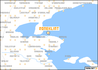 map of Roneklint