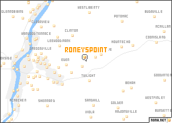 map of Roneys Point