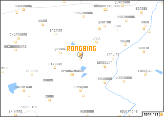 map of Rongbing