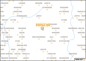 map of Rongcha