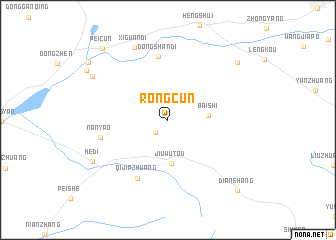 map of Rongcun