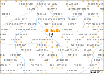 map of Rongère