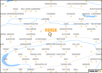 map of Rønge