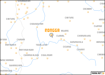 map of Rongga