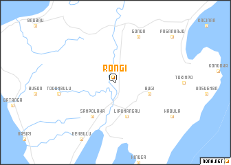 map of Rongi