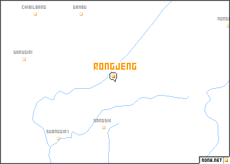 map of Rongjeng
