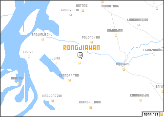 map of Rongjiawan