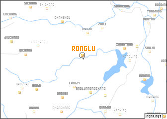 map of Ronglu