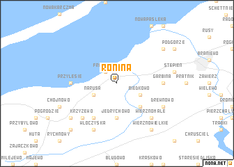 map of Ronina