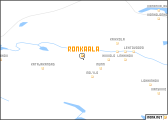 map of Ronkaala