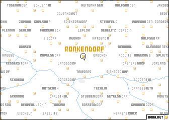 map of Rönkendorf
