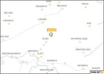 map of Ronk