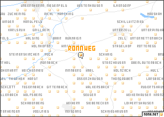 map of Ronnweg