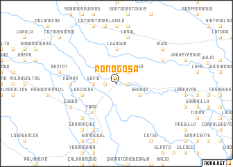 map of Ronogosa