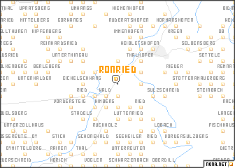 map of Ronried