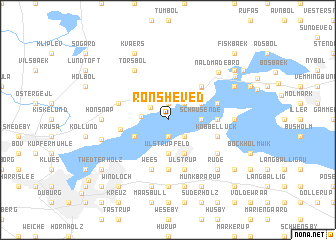 map of Rønsheved