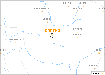 map of Rontha