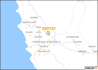 map of Rontoy