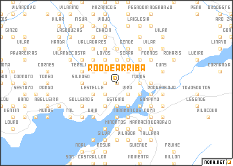 map of Roo de Arriba