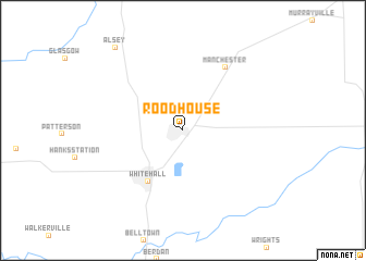 map of Roodhouse