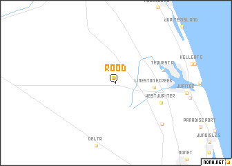 map of Rood