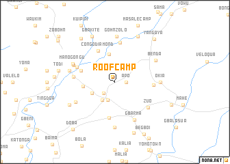 map of Roof Camp