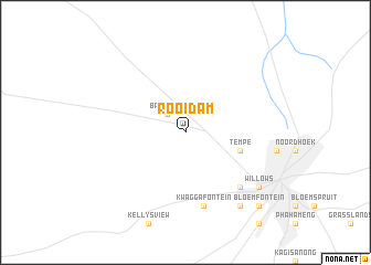 map of Rooidam