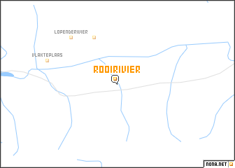 map of Rooirivier