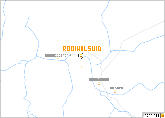 map of Rooiwal Suid