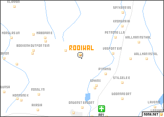 map of Rooiwal